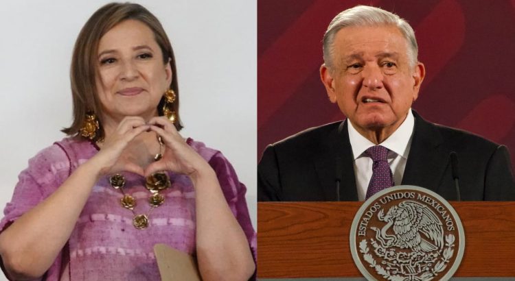 AMLO señala que la oposición no logró elevar la candidatura de Xóchitl Gálvez
