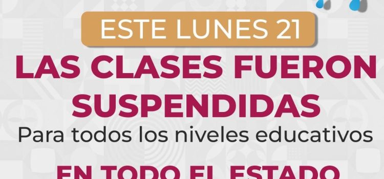 Suspenden clases en todos los niveles educativos de Baja California