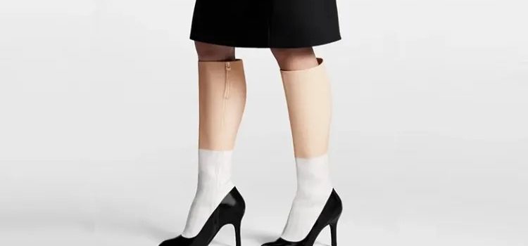 Vende Louis Vuitton botas que simulan ser piernas humanas