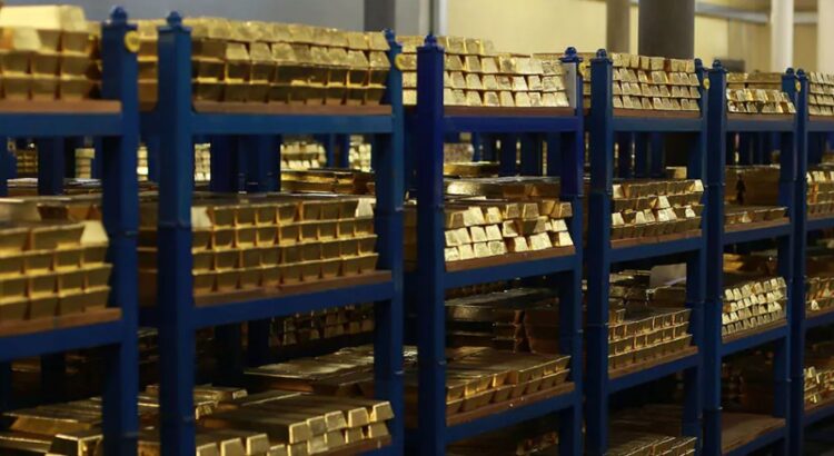 El banco de reserva de la India repatria 100 toneladas de oro del Reino Unido