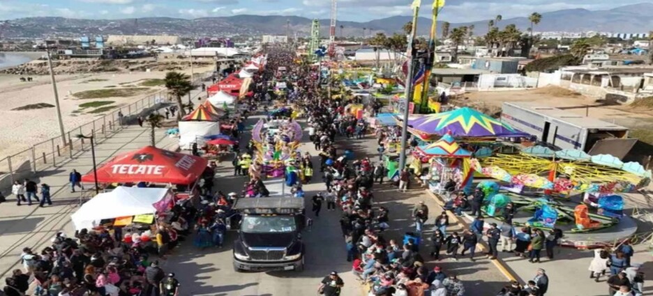 450 agentes vigilarán zona de festejos en Carnaval de Ensenada 2026
