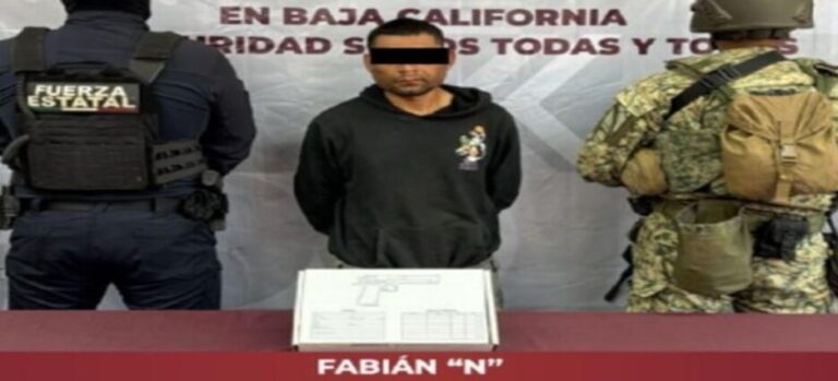 Detienen a sujeto apodado "El Apá" en Maneadero, Ensenada