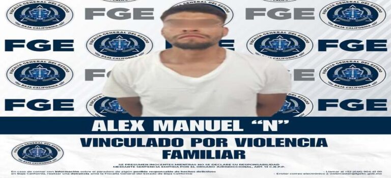 Arrestan a sujeto por agredir a su madre en Ensenada