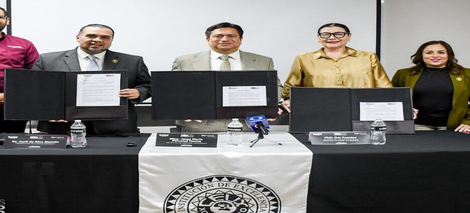 Celebra Xochicalco la firma de convenio ICU Medical en Ensenada