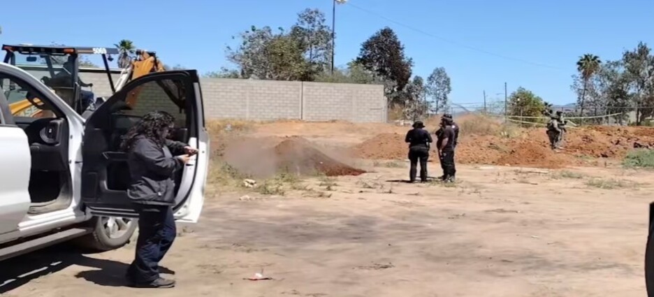 Madre buscadora localiza restos de su hijo en Francisco Zarco, Ensenada