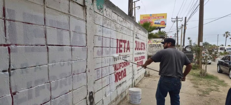 Piden retirar propaganda electoral de unidades deportivas en Ensenada