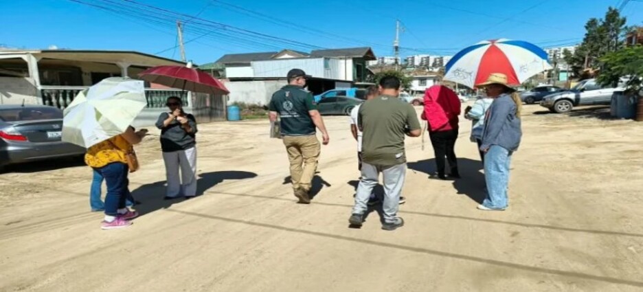Protección Civil evalúa viviendas y cauces de arroyo ante riesgo de lluvias en Ensenada